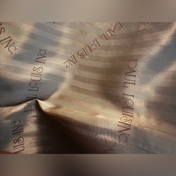 Paul Louis Inc Carmel Brown Vintage Leather Vest - Picture 6 of 9